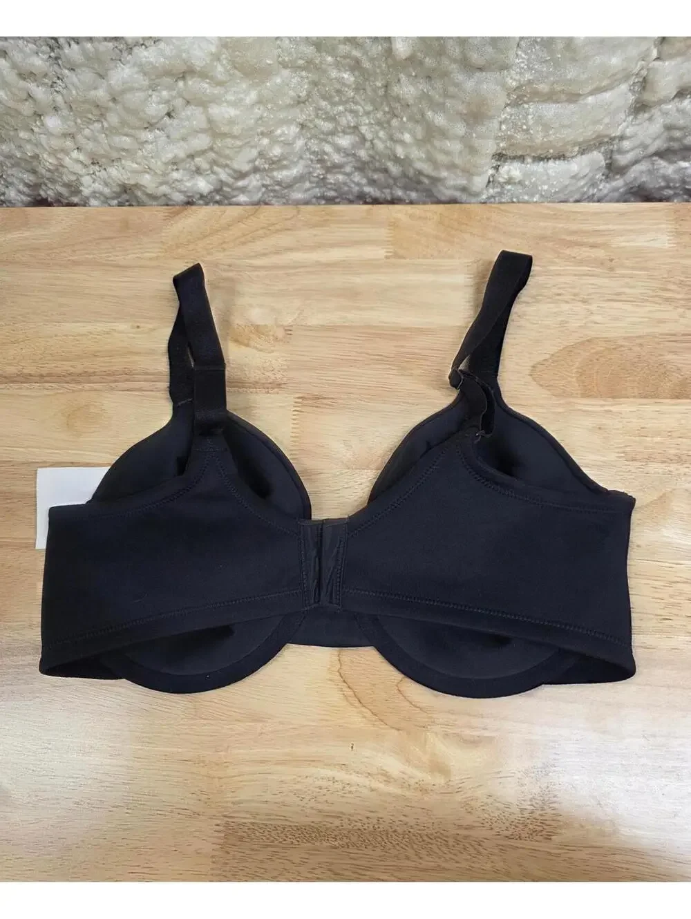 Vanity Fair Women’s Beauty Back Smoothing Minimizer Bra Midnight Black 36D